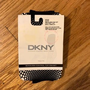 NWT- DKNY Fishnet stockings